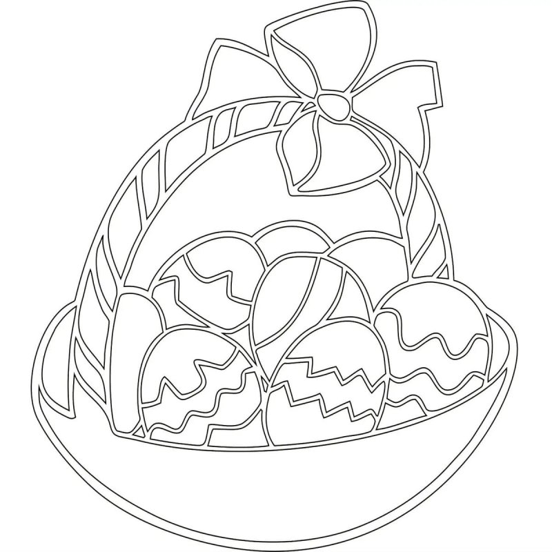 Пасхальные трафареты