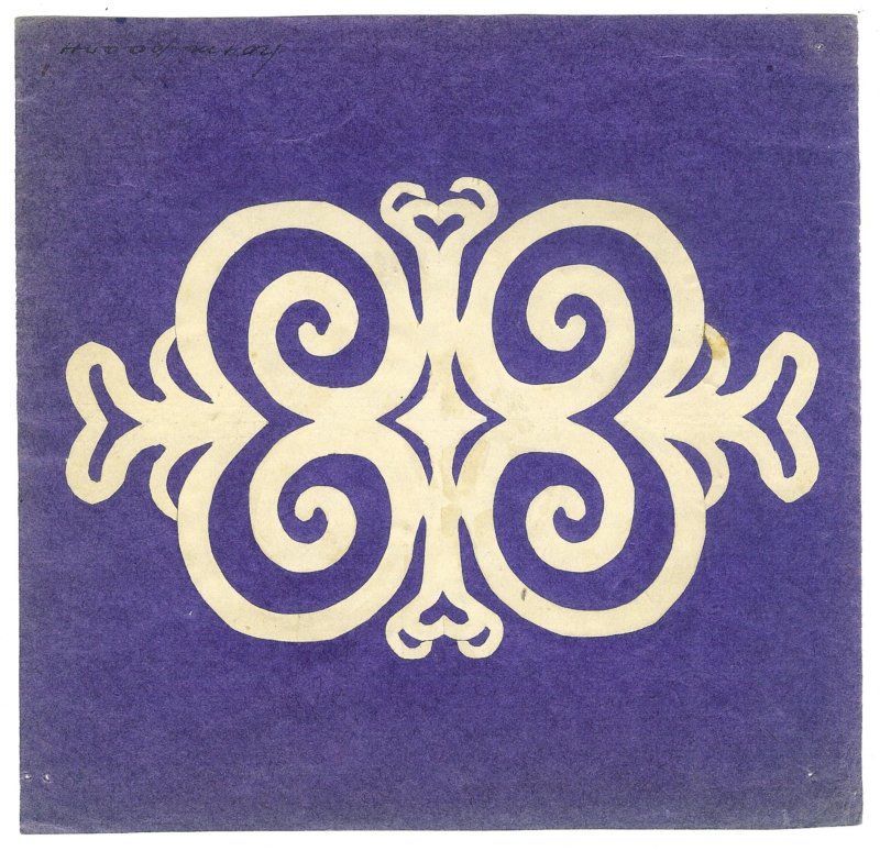 Национальный орнамент нивхов