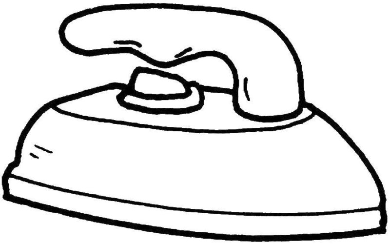 Бытовая техника раскраска для детей