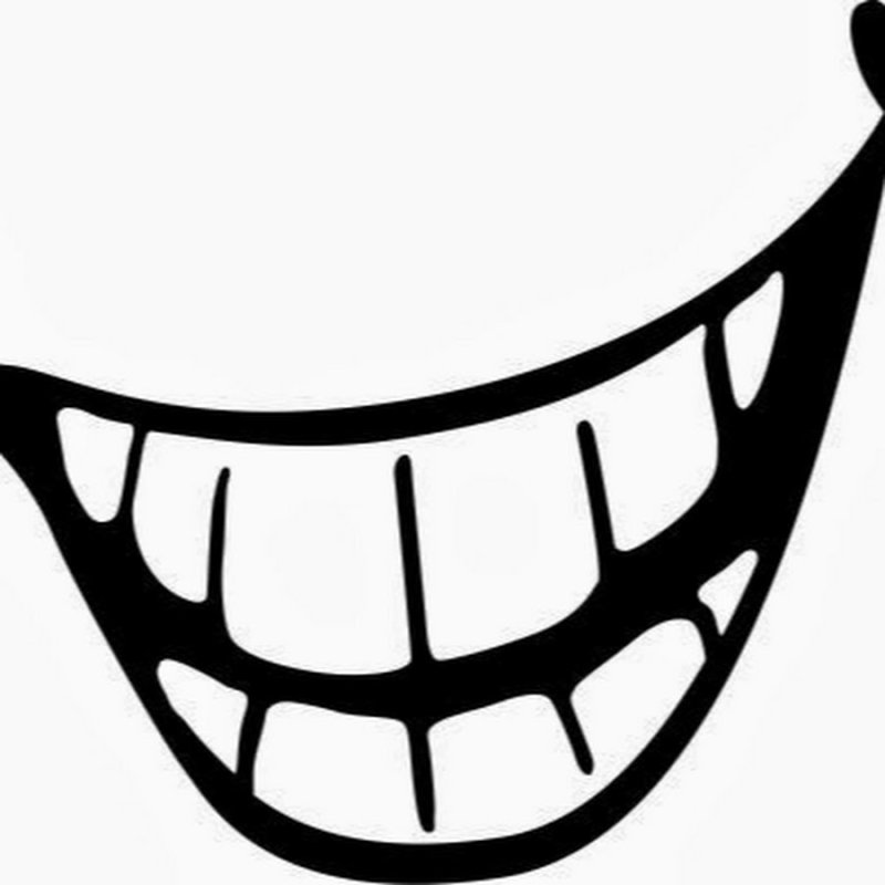 Улыбка нарисованная