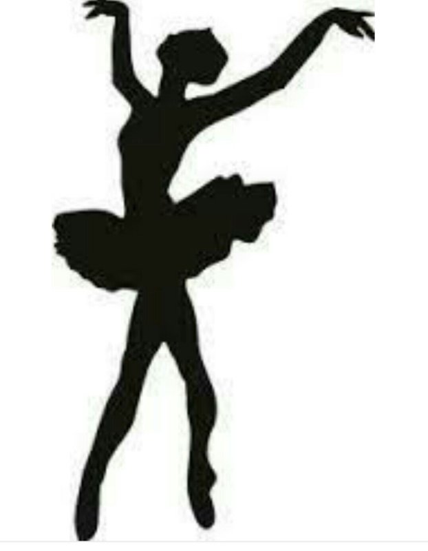 Балерина из бумаги