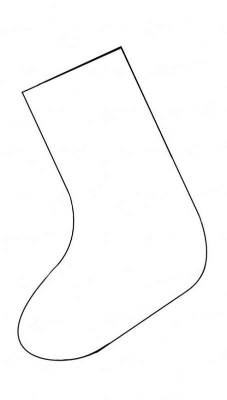 Валенки трафареты для вырезания