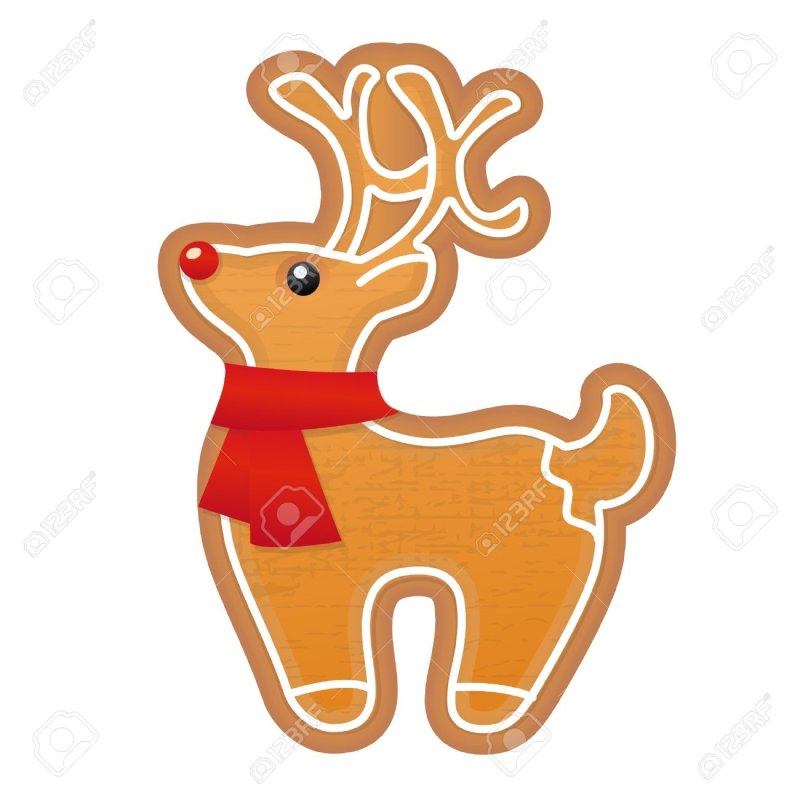 Пряник олень