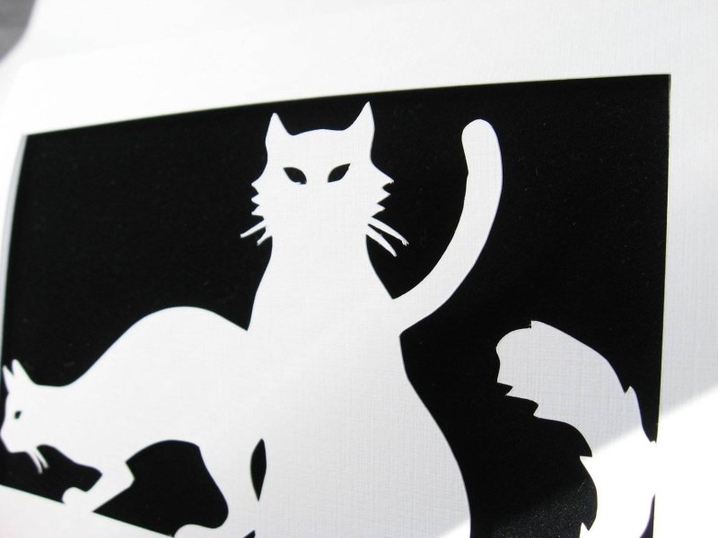 Вырезки на стену