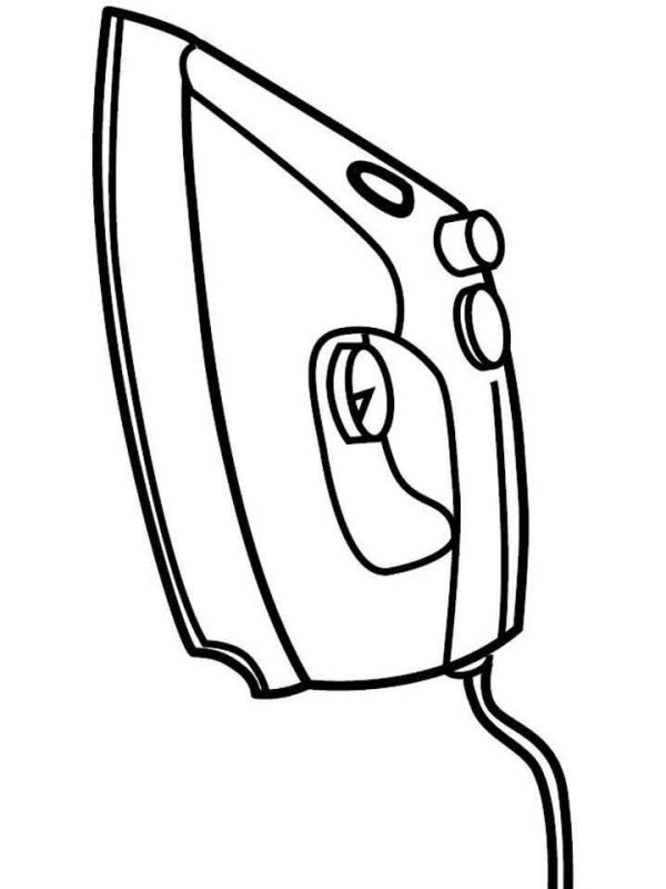 Раскраска Электроприборы