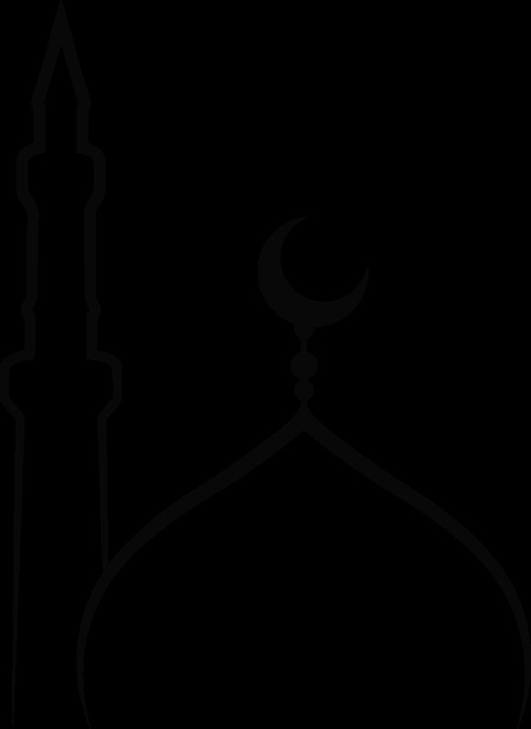 Минарет мечети вектор