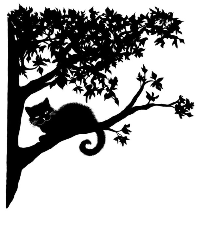 Силуэтные рисунки