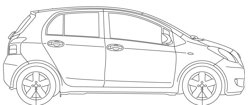 Габариты Honda Fit 2003