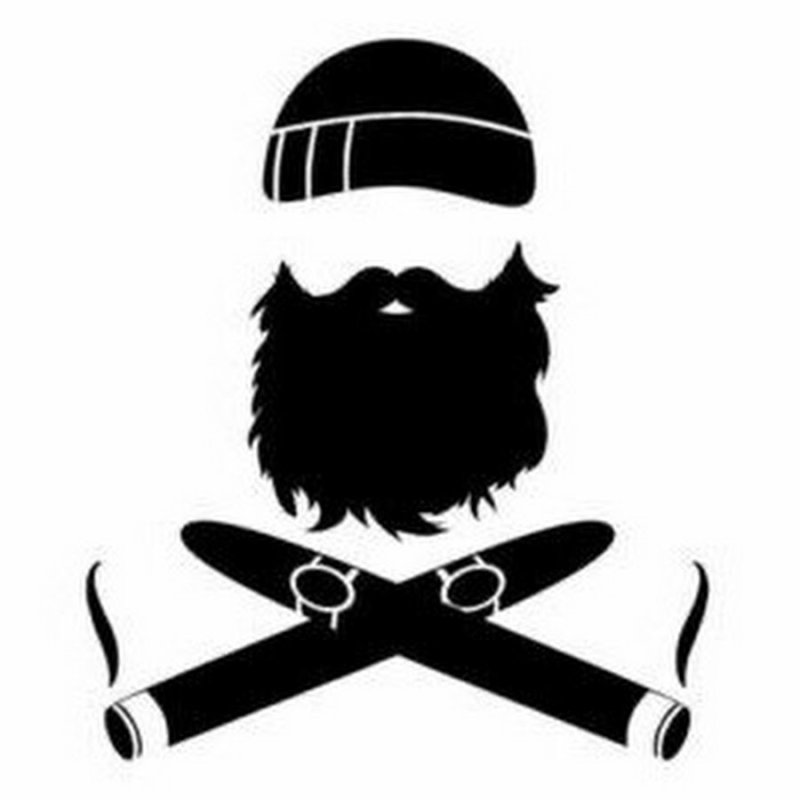 Трафарет для бороды