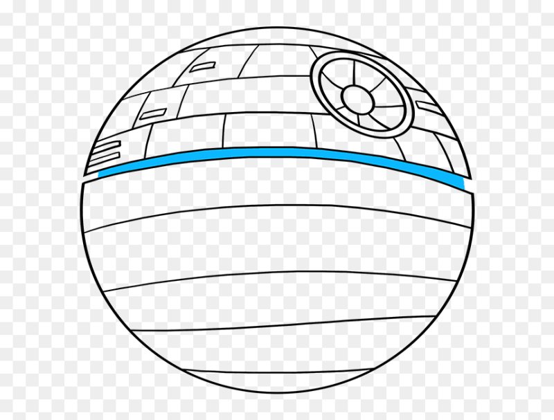 Звезда смерти раскраска