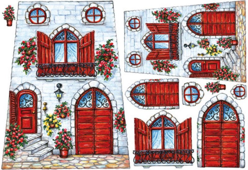 Окошки для домика