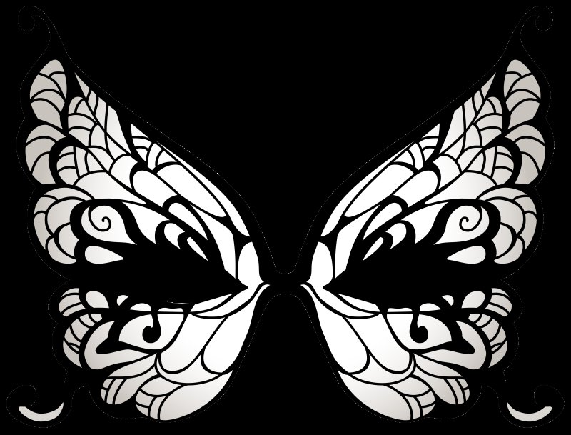 Маска "бабочка"