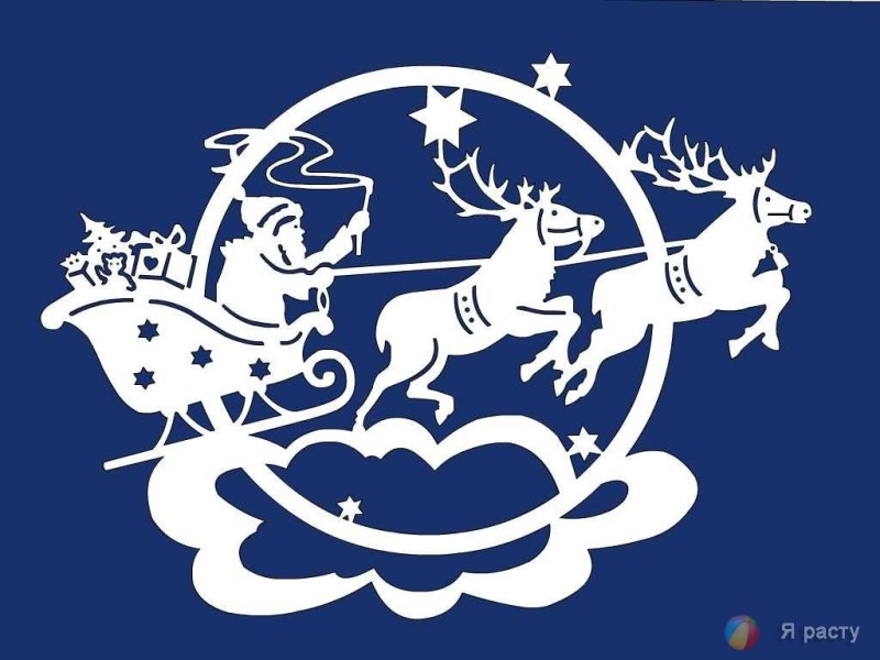 Трафарет "окна"