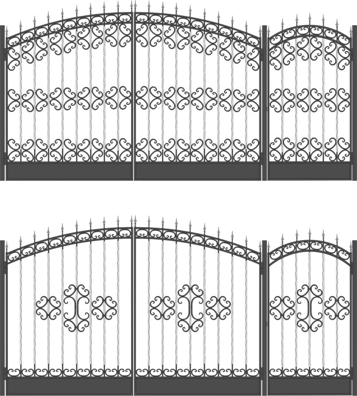 Орнамент для ворот