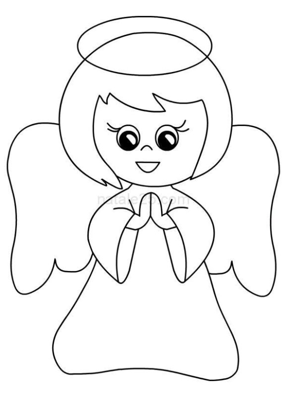 Лицо ангела для поделки