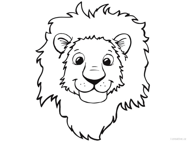 Мордочка львенка