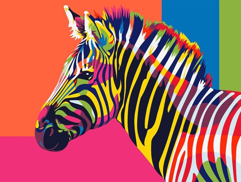 Энди Уорхол Зебра