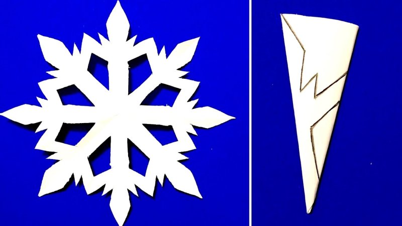 Красивые снежинки