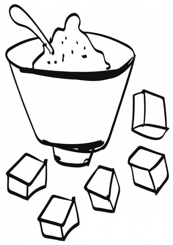 Сахар раскраска