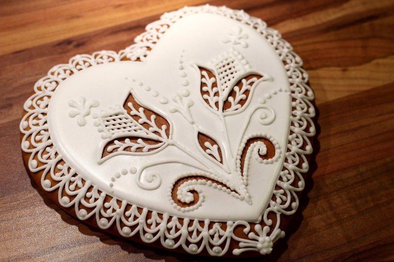 Пряники с росписью Ришелье