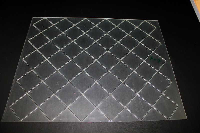 Трафареты ромбики для отстрочки