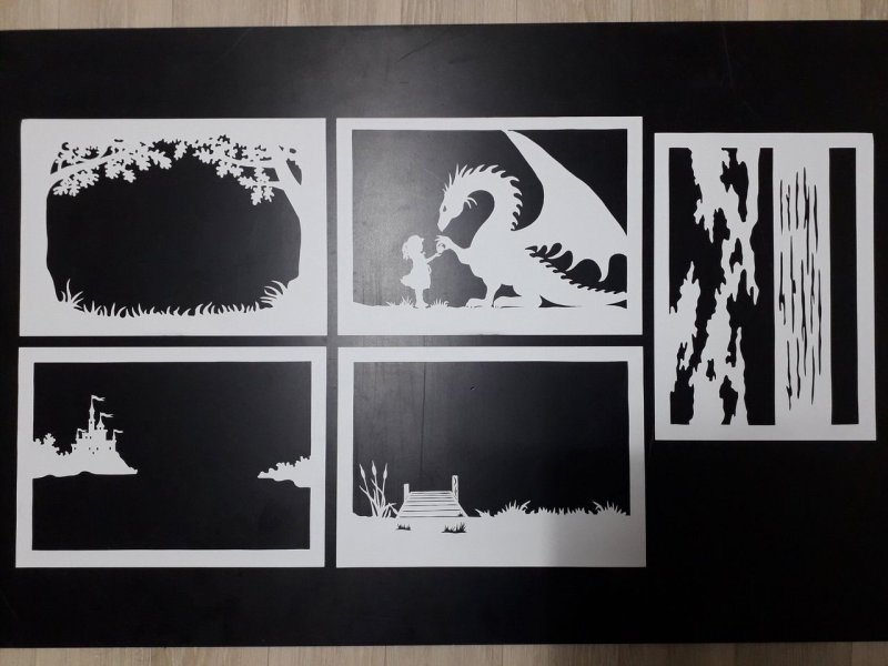 Многослойное вырезание