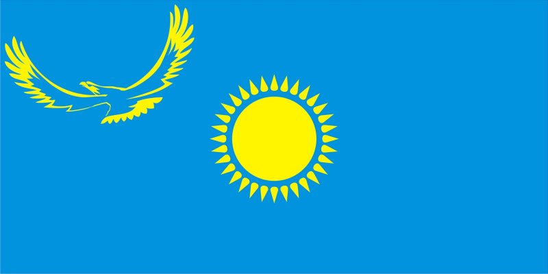 Флаг Казахстана 1991