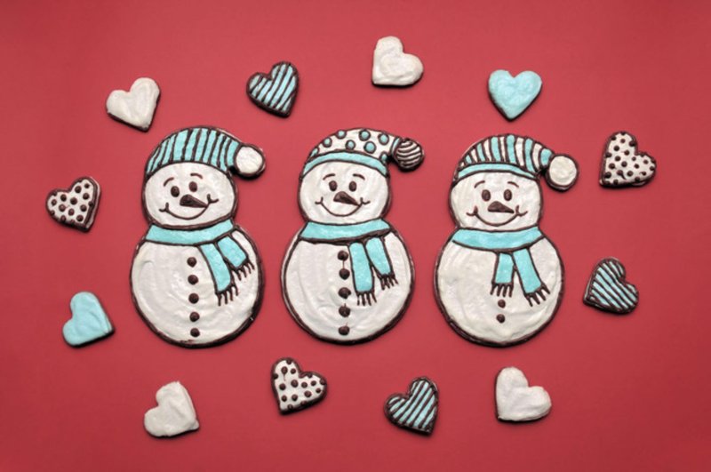 Формы для пряников Снеговик