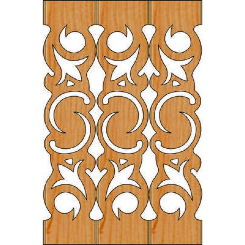 Прорезная резьба балюстрада