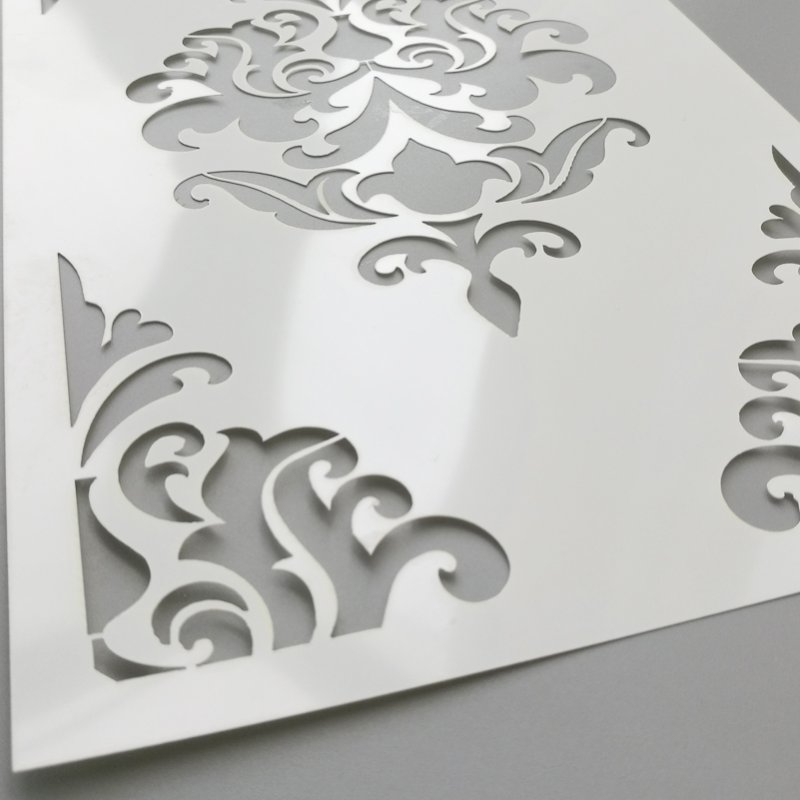 Трафарет для стен 007 80x80 см