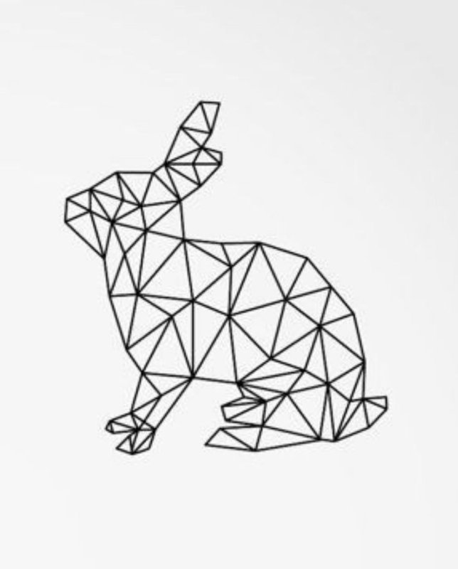 Геометрические фигуры животных