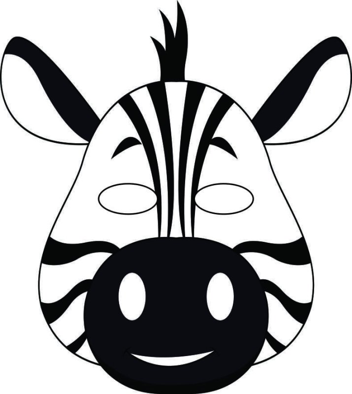 Мордочка зебры