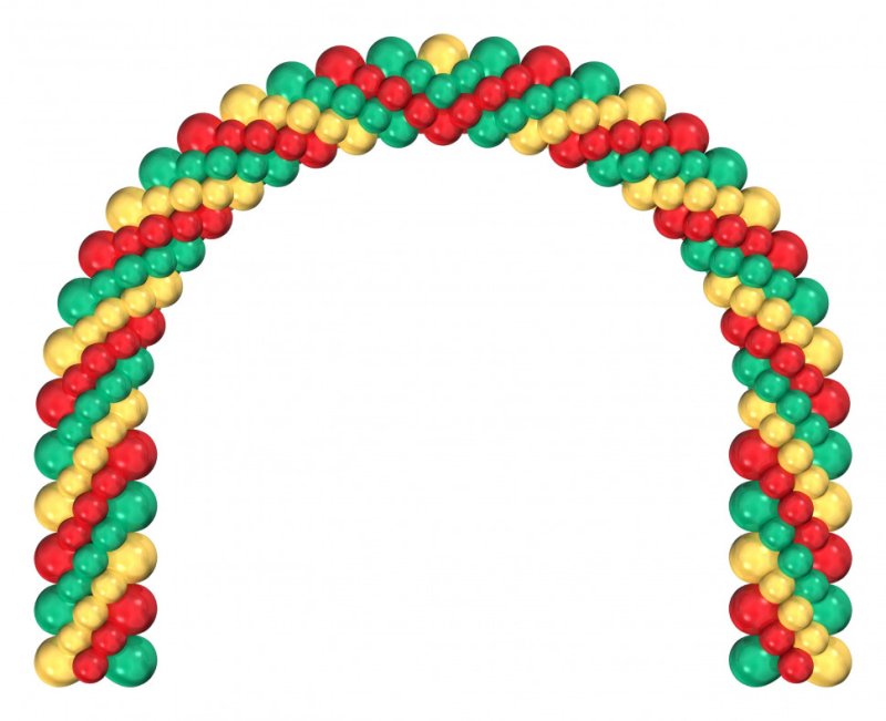 Гирлянда из воздушных шаров