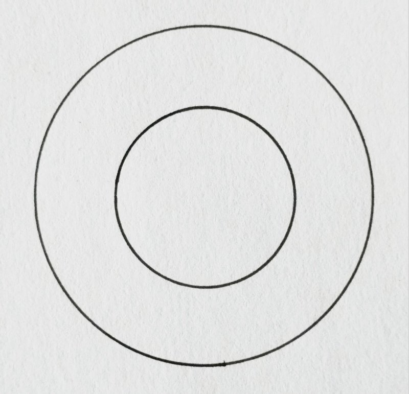 Трафарет кольца для торта