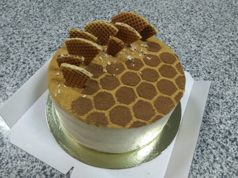 Соты для декора торта