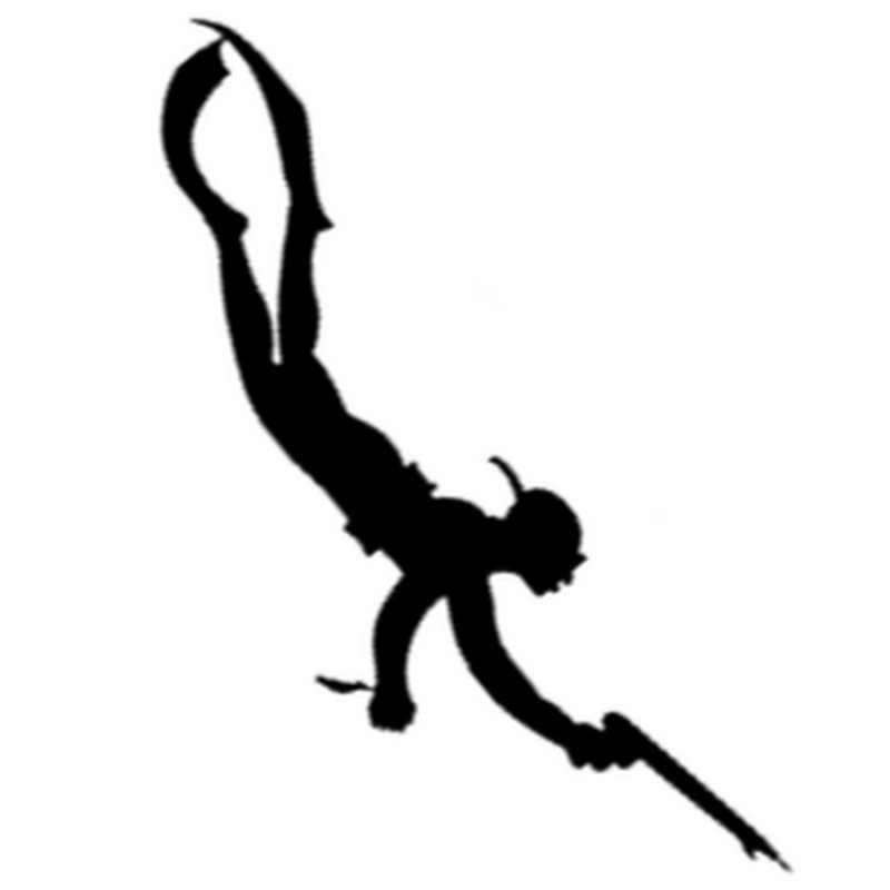 Эмблема подводного охотника