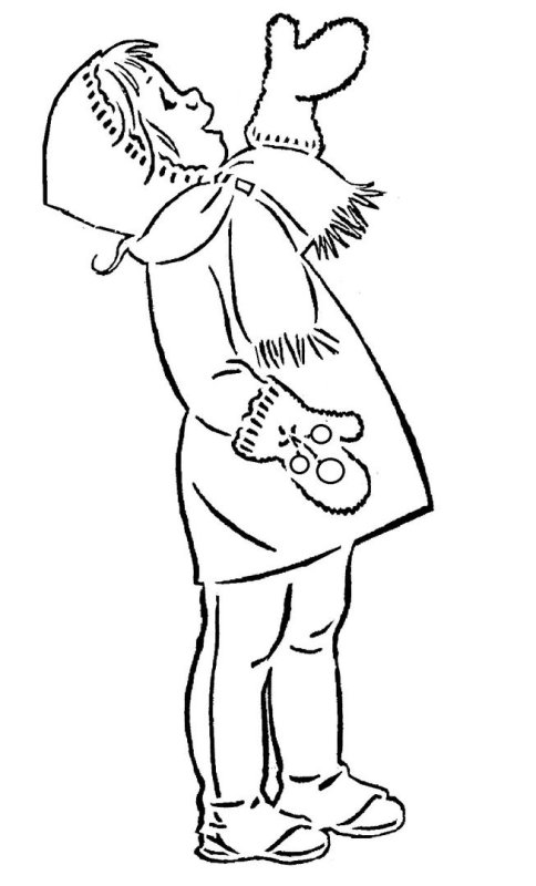 Вытынанки дети