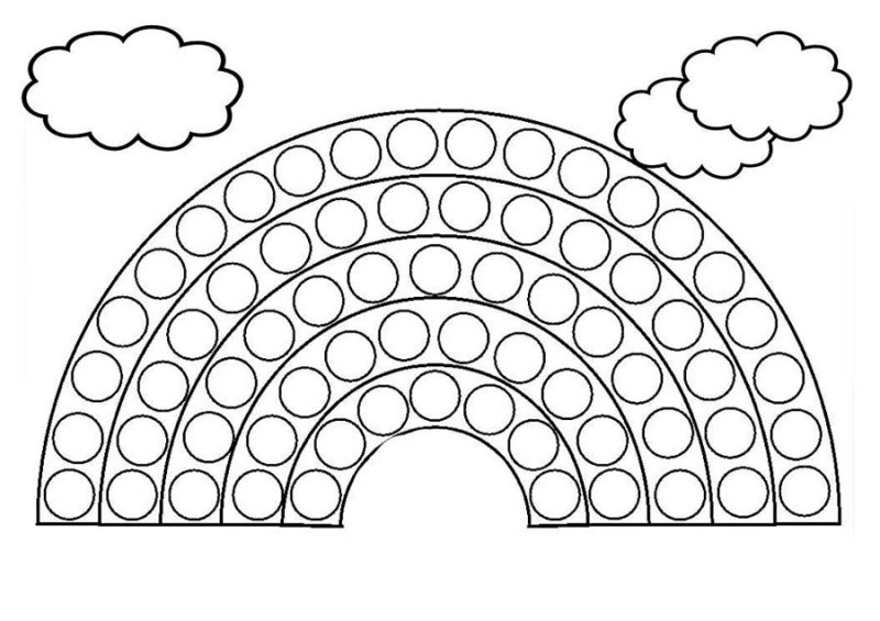 Картинки для раскрашивания пластилином