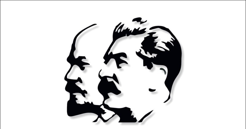 Сталин профиль вектор