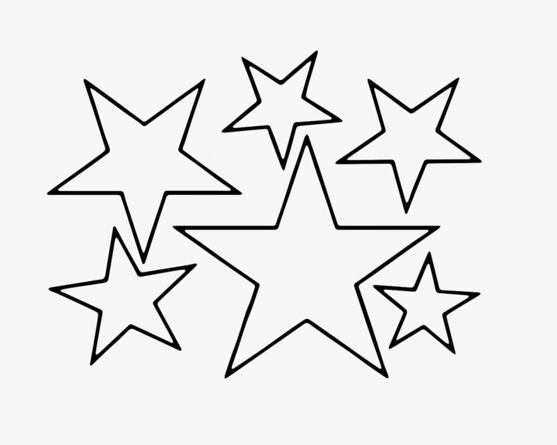 Звезды для вырезания