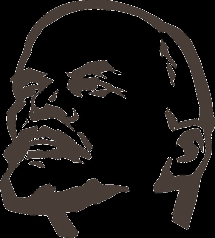 Портрет Ленина вектор