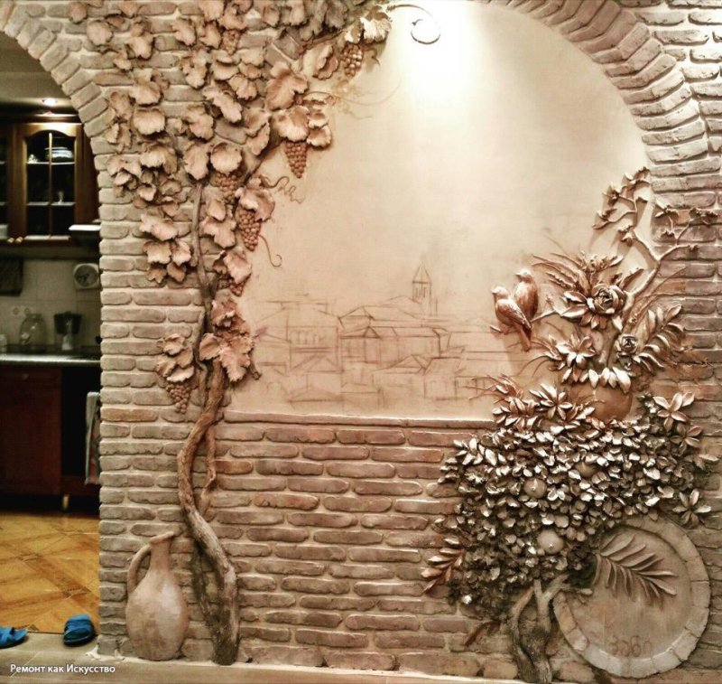 Барельеф панно на стену