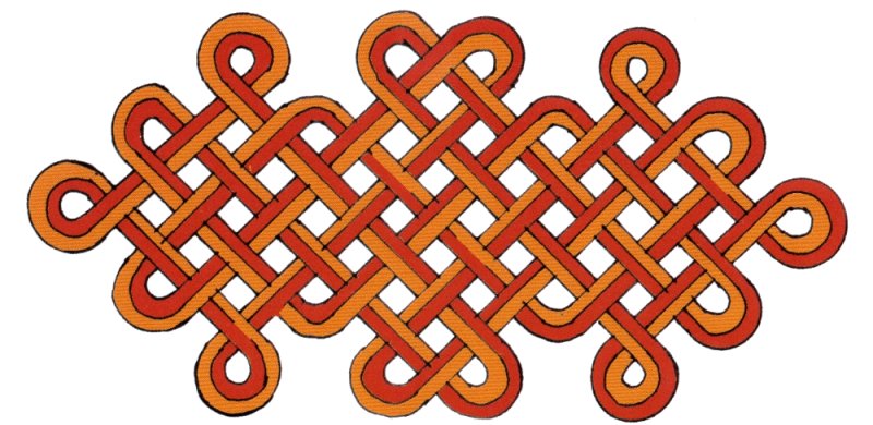 Бурятский узор Улзы