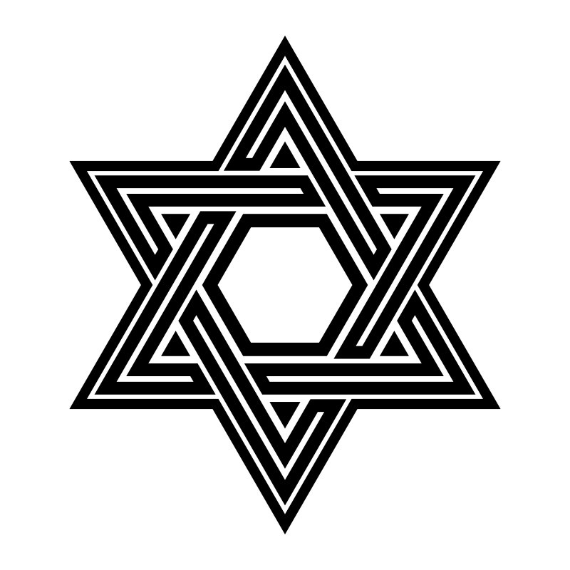 Звезда Давида вектор