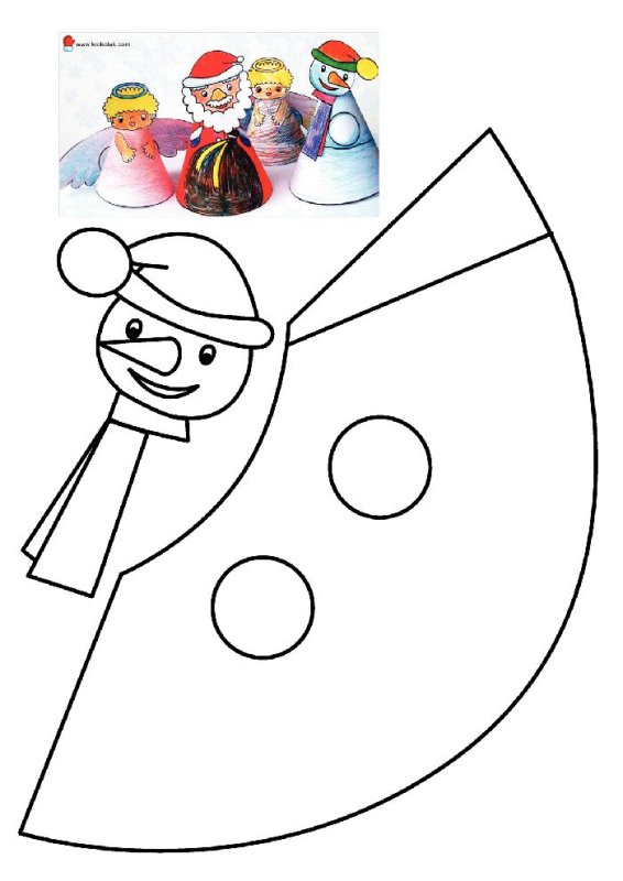 Заготовки для поделок на новый год