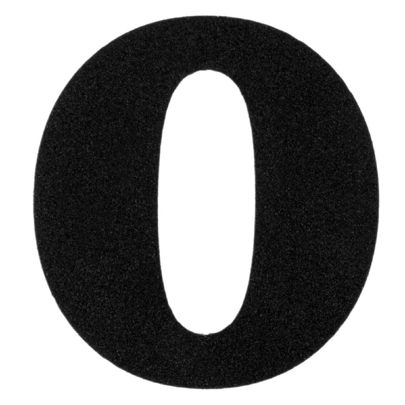 Буквы черные