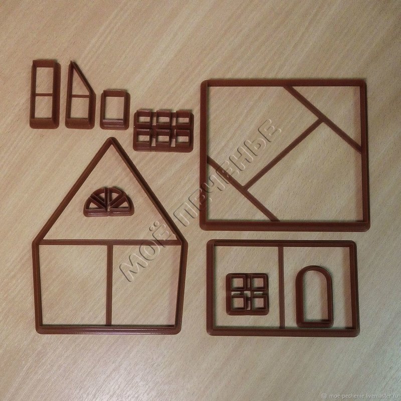 Форма для пряничного домика