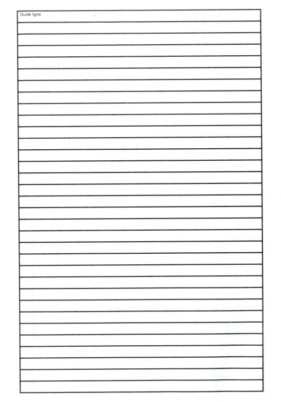 Лист а4 пролинеенный