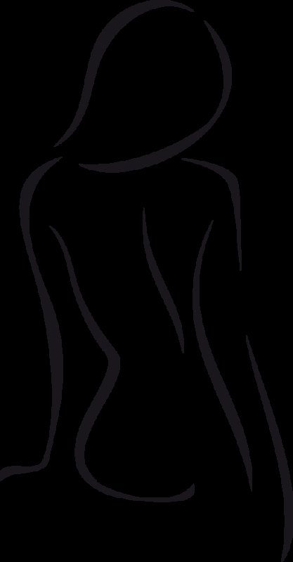 Женский силуэт