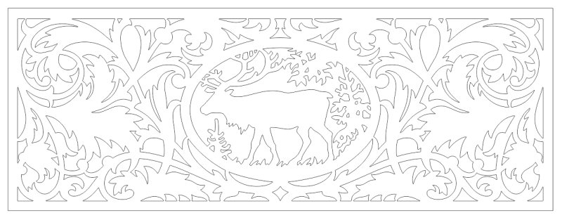 Трафареты для резки лазером